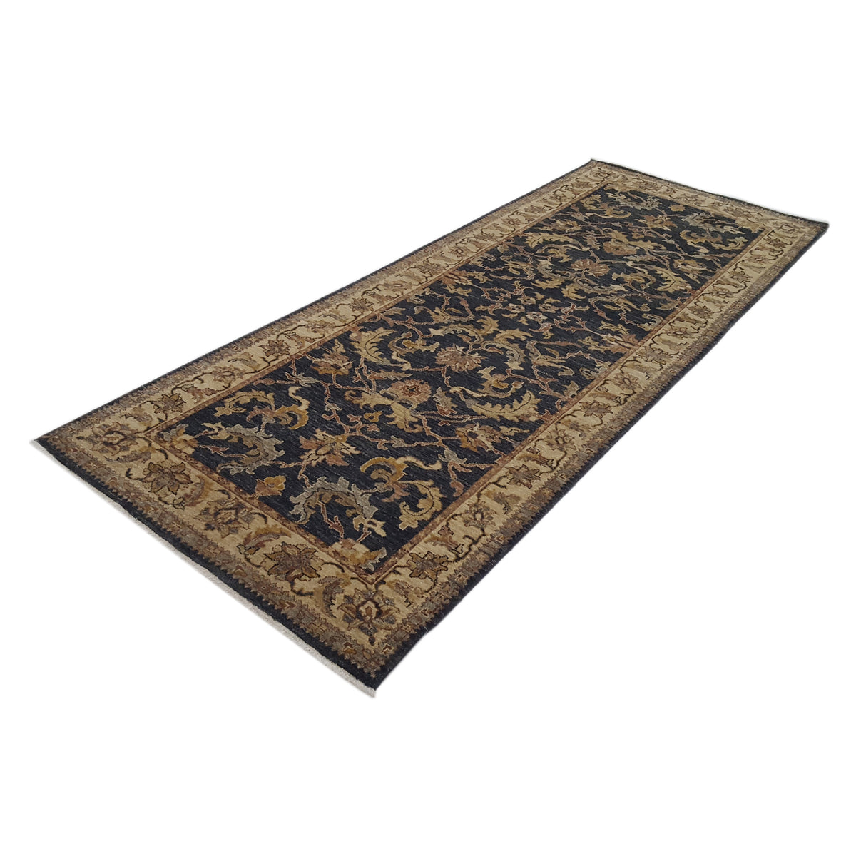 Pacific Ziegler 41902 Grey Beige Transitional Hand Knotted Rug