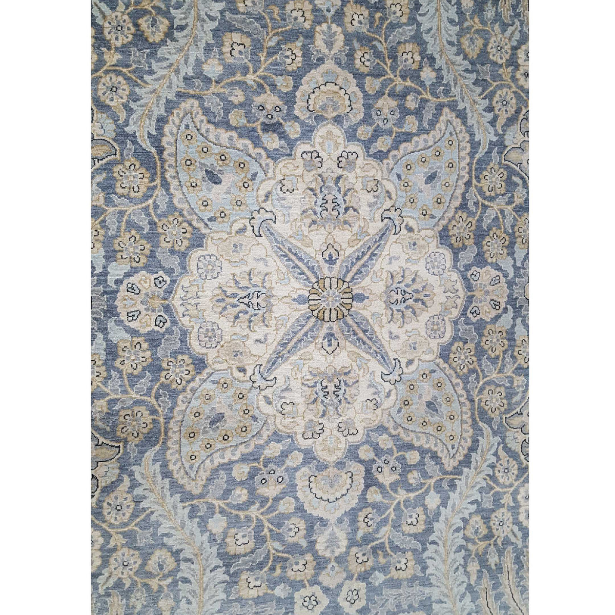 Pacific Ziegler 41906 Grey Lt.Grey Transitional Hand Knotted Rug