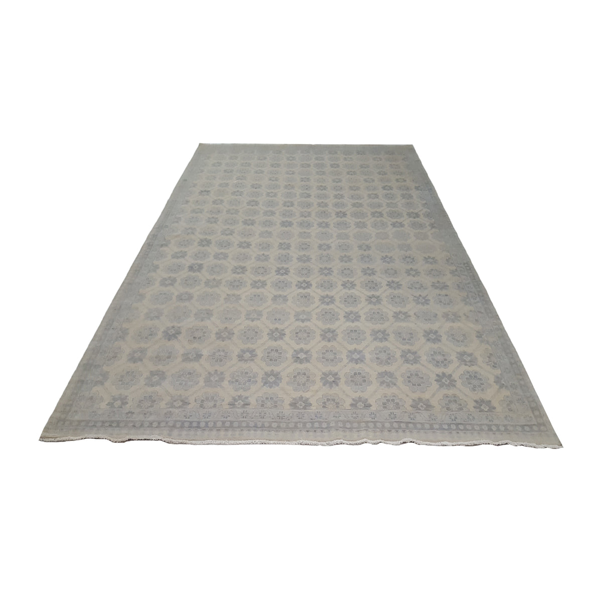 Pacific Khotan 41920 Blue Grey Transitional Hand Knotted Rug