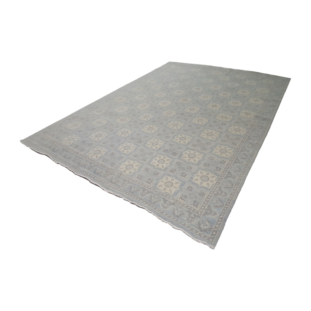 Pacific Khotan 41921 Blue Sky Transitional Hand Knotted Rug