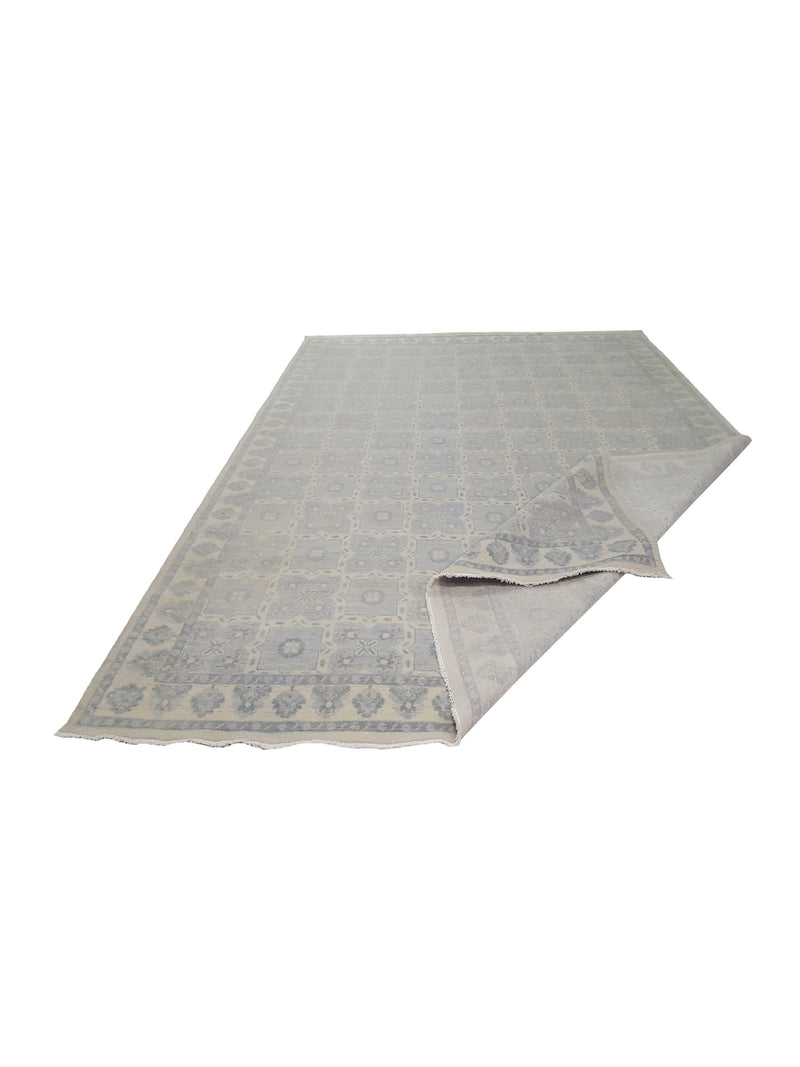 Pacific Khotan 41922 Blue Grey Transitional Hand Knotted Rug