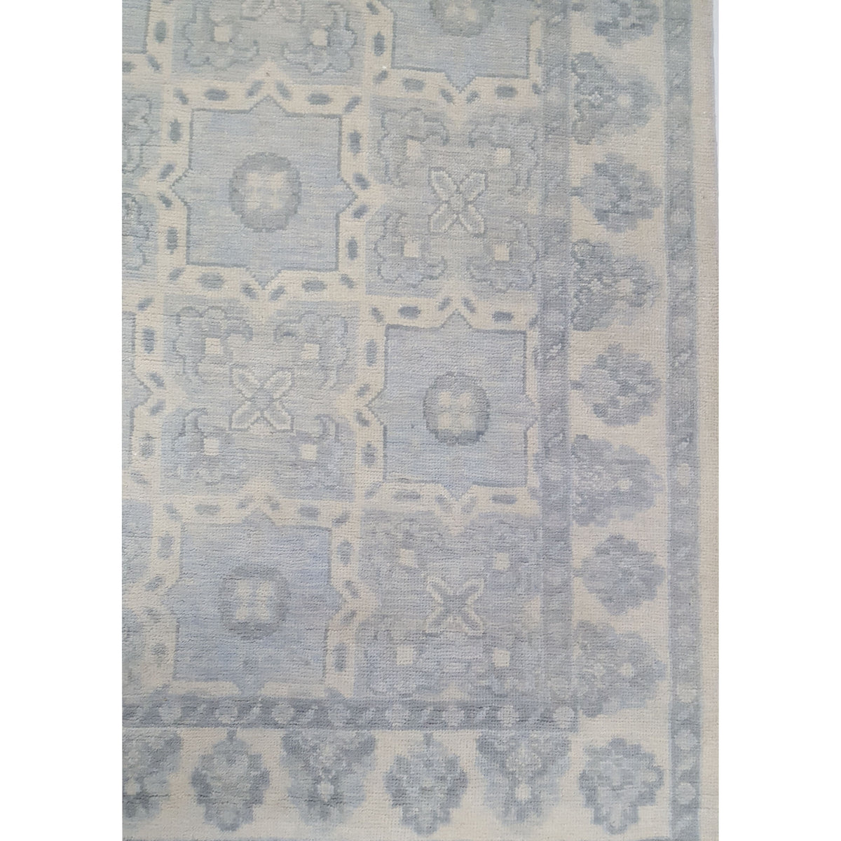 Pacific Khotan 41922 Blue Grey Transitional Hand Knotted Rug