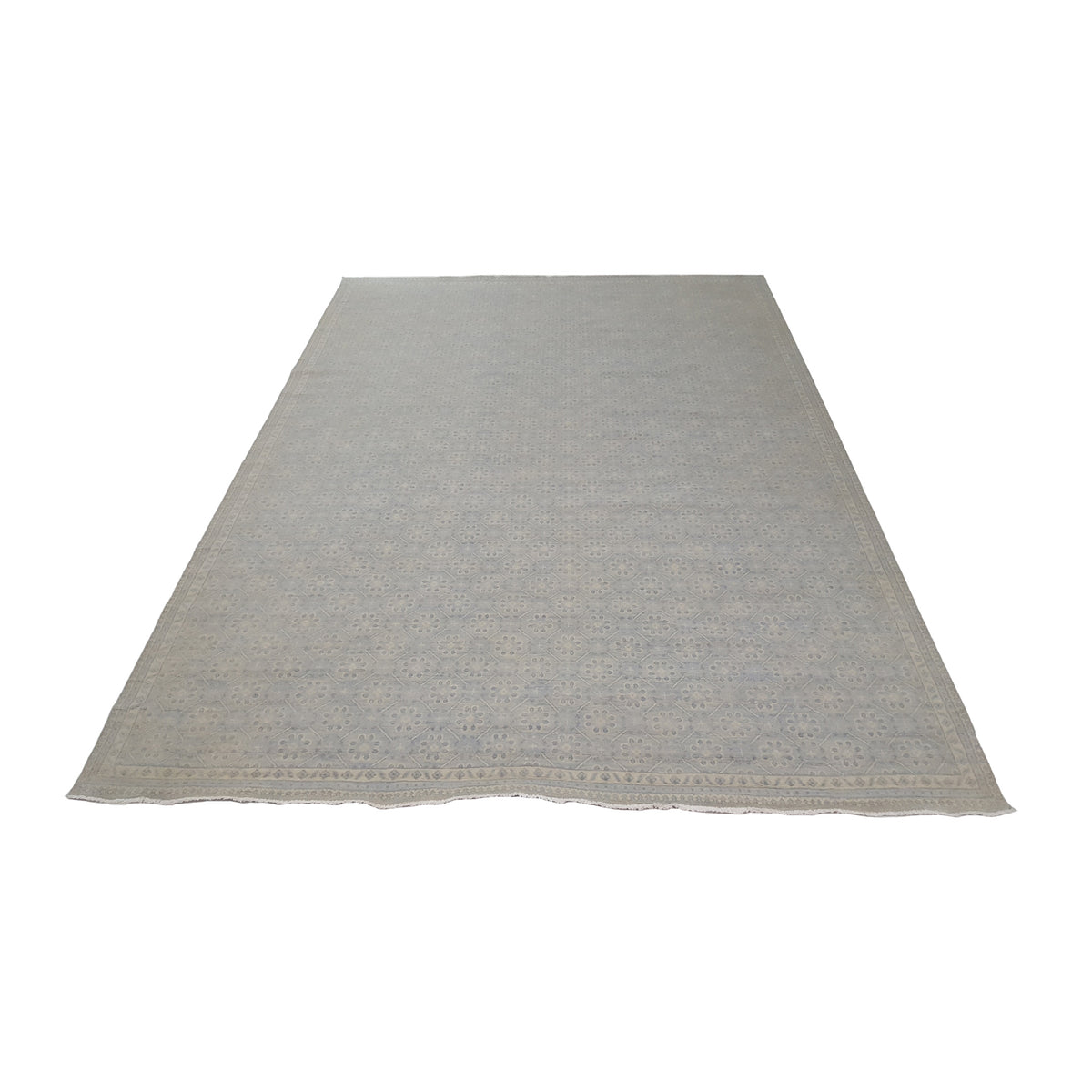 Pacific Khotan 41923 Grey Blue Grey Transitional Hand Knotted Rug