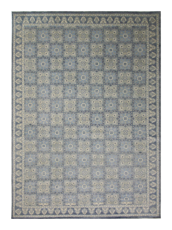 Pacific Khotan  Dk.Blue Blue Grey Transitional