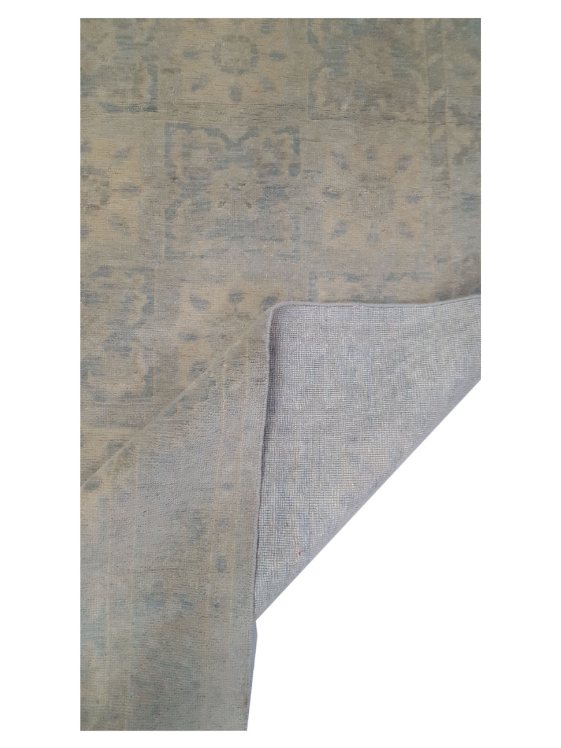 Pacific Khotan 41927 Blue Grey Transitional Hand Knotted Rug