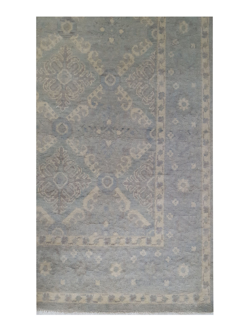 Pacific Khotan-In 41933 Grey Blue Grey Transitional Hand Knotted Rug
