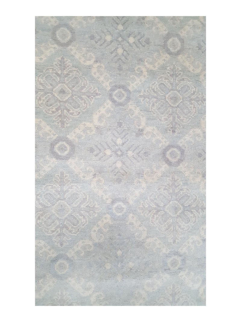 Pacific Khotan-In 41933 Grey Blue Grey Transitional Hand Knotted Rug