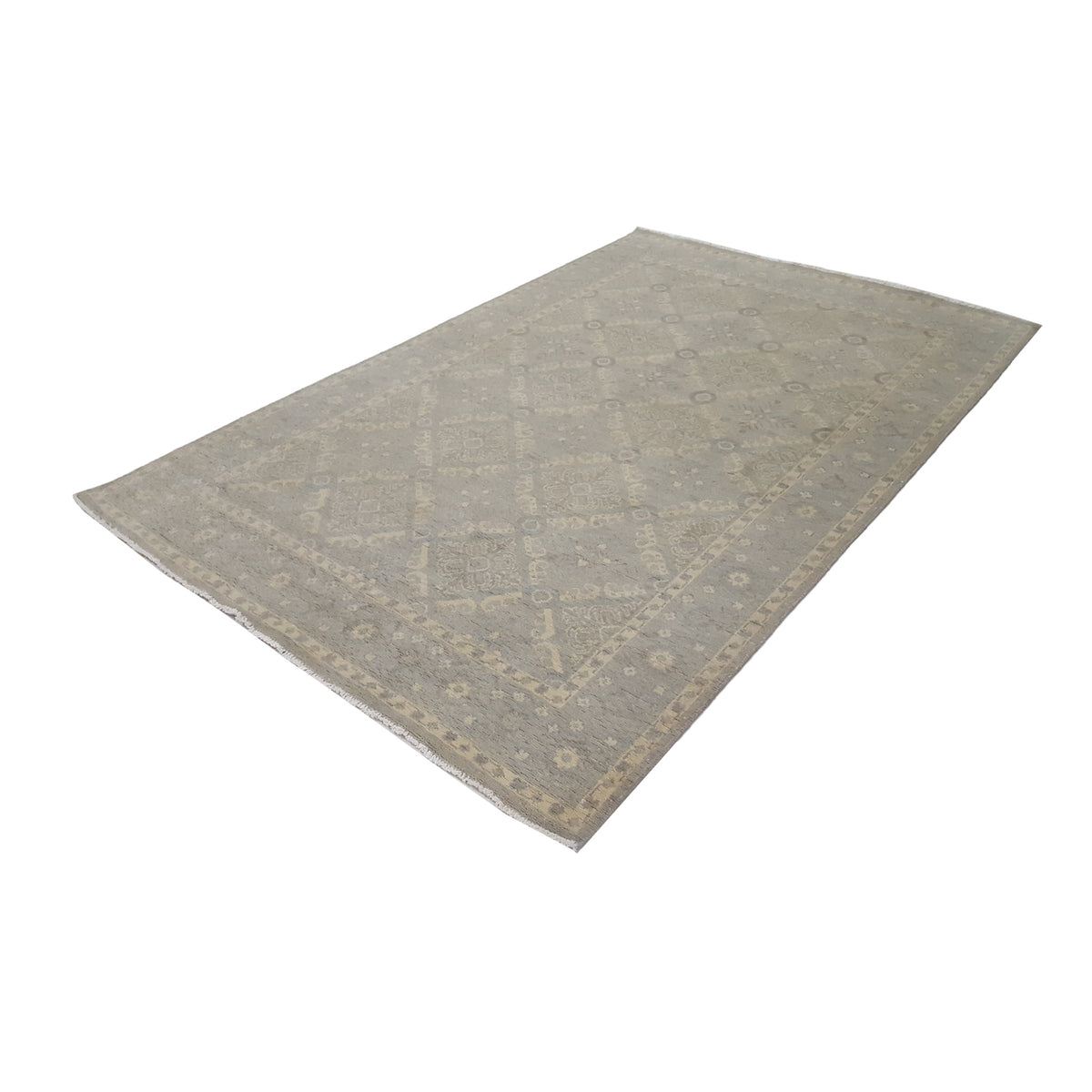Pacific Khotan-In 41933 Grey Blue Grey Transitional Hand Knotted Rug