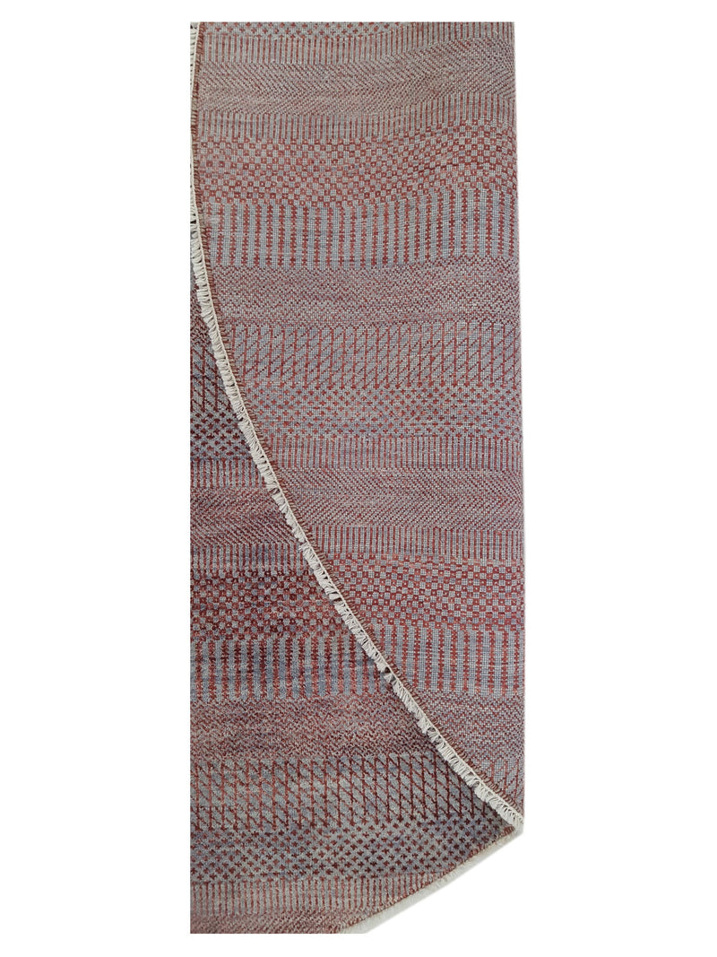 Pacific Touch 41983 Grey Rust Modern Hand Knotted Rug