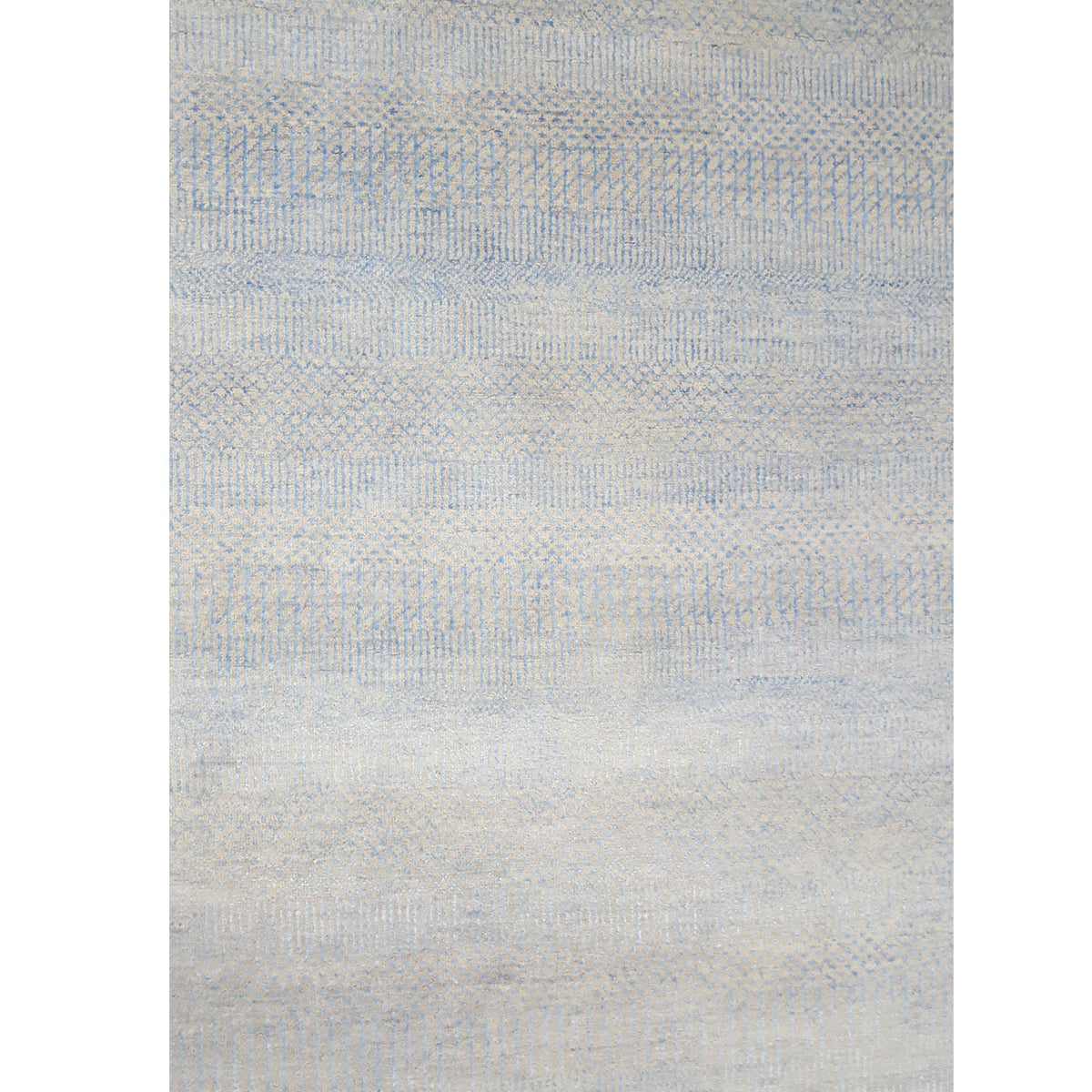 Pacific Touch 41984 Blue Blue Modern Hand Knotted Rug