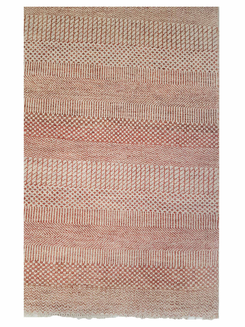 Pacific Touch 41993 Grey Rust Modern Hand Knotted Rug