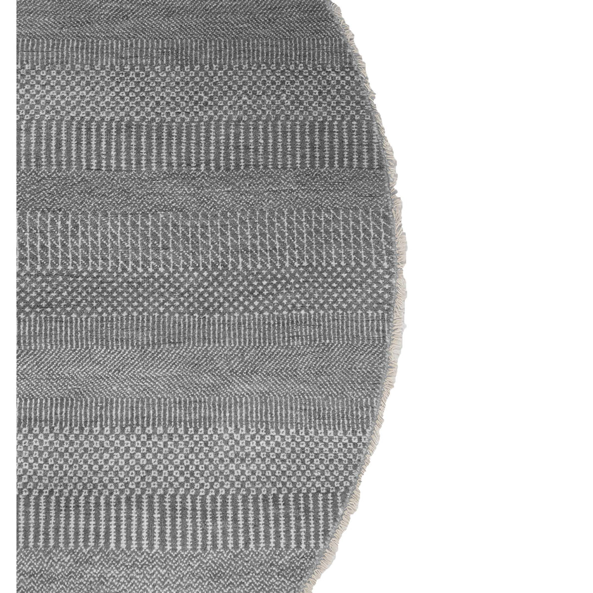 Pacific Touch 41997 Grey Silver Modern Hand Knotted Rug