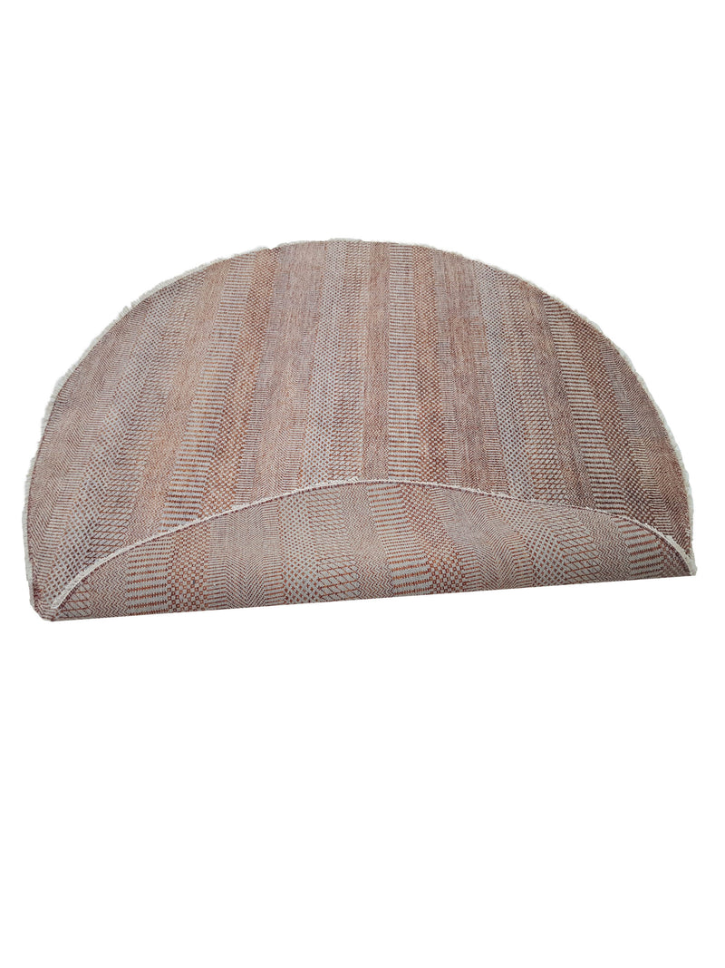 Pacific Touch 41999 Rust Grey Modern Hand Knotted Rug