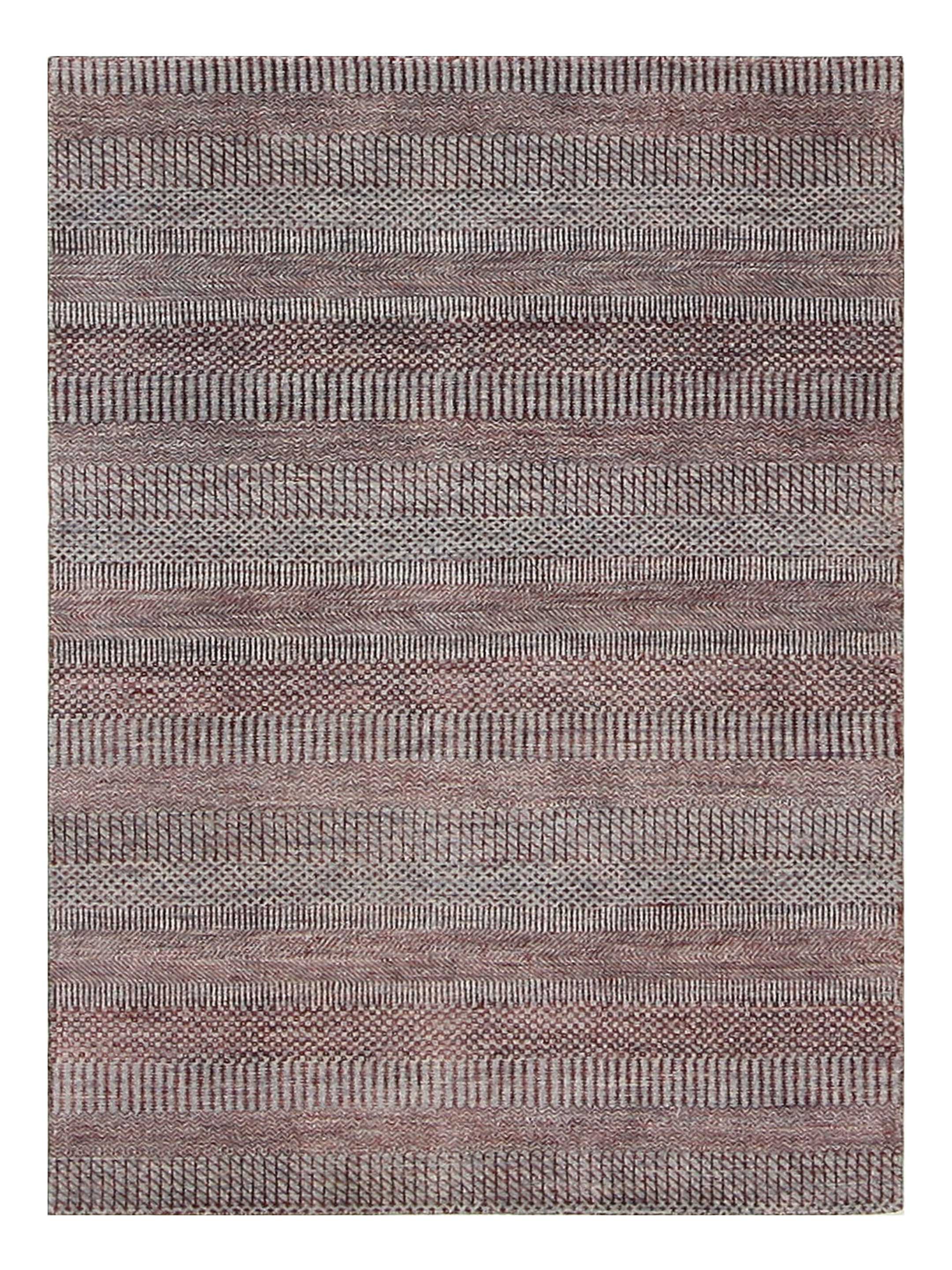 Pacific Touch 42011 Grey Rust Modern Hand Knotted Rug – Pacific Rugs