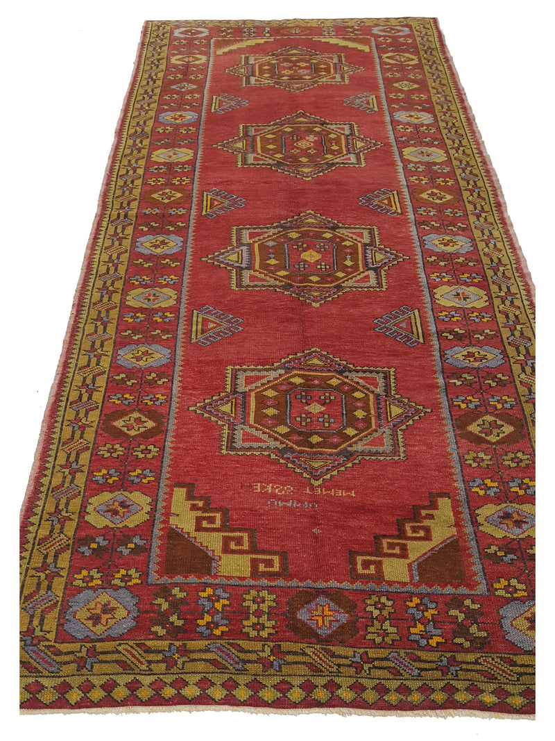 Pacific Anatolian 42017 Orange Lime Traditional Hand Knotted Rug