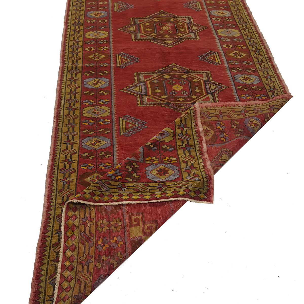 Pacific Anatolian 42017 Orange Lime Traditional Hand Knotted Rug