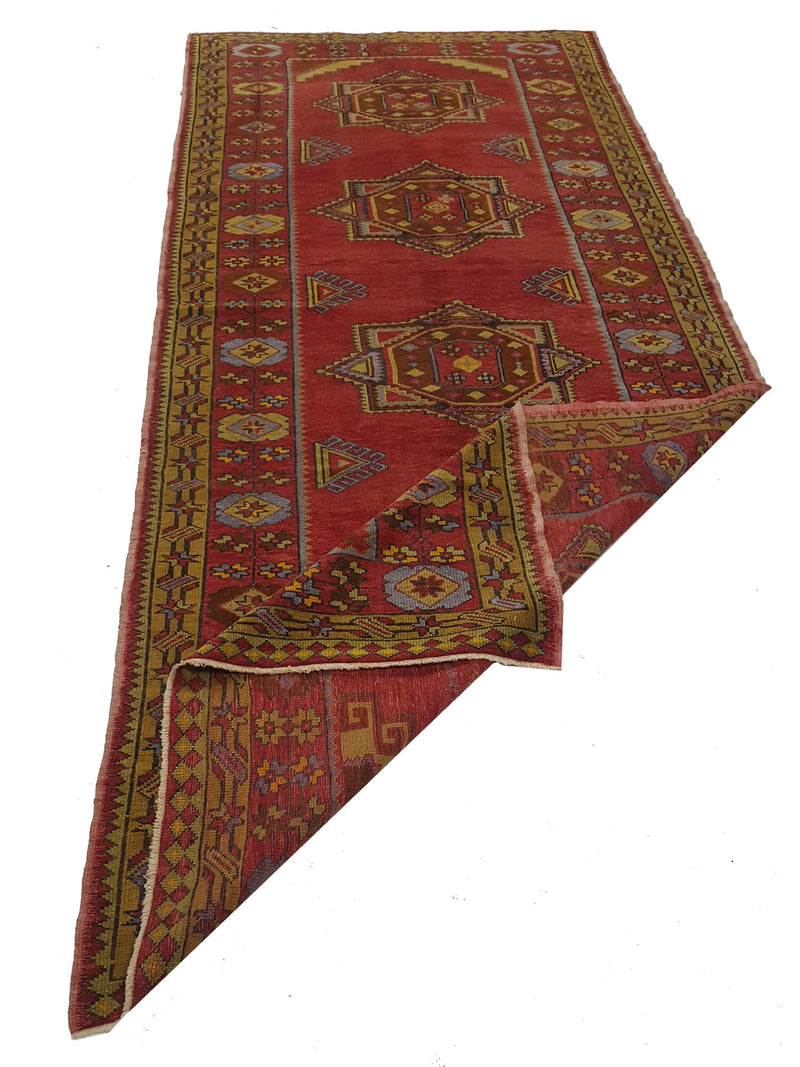 Pacific Anatolian 42017 Orange Lime Traditional Hand Knotted Rug