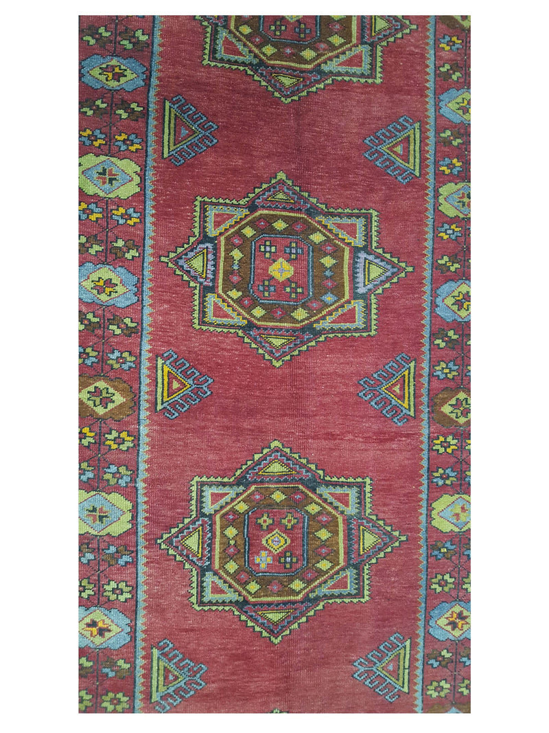 Pacific Anatolian 42017 Orange Lime Traditional Hand Knotted Rug