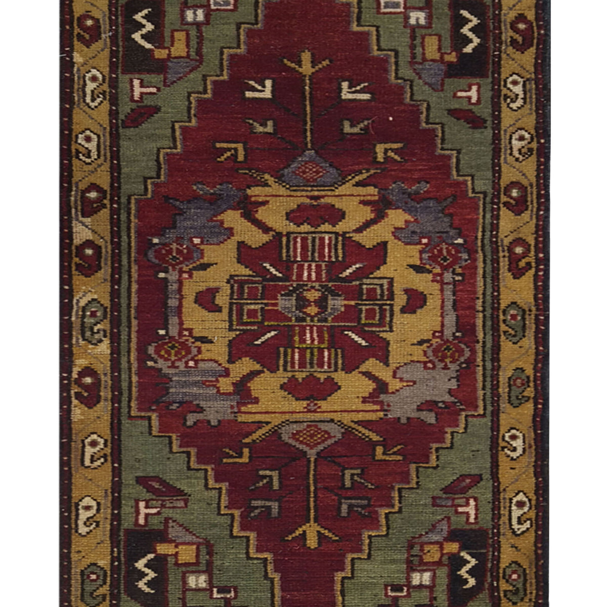 Pacific Anatolian  Burgundy Black Traditional