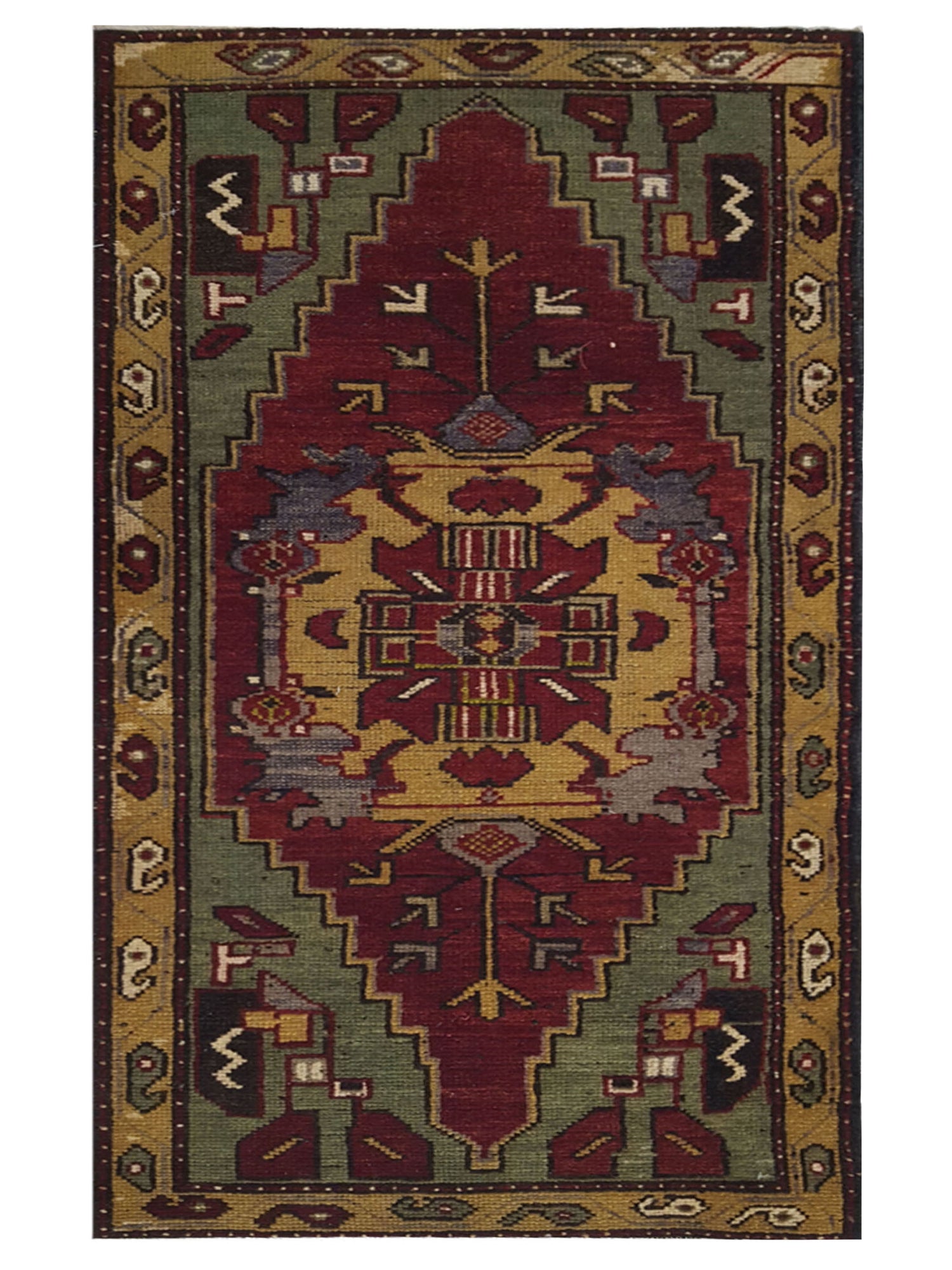 Pacific Anatolian  Burgundy Black Traditional