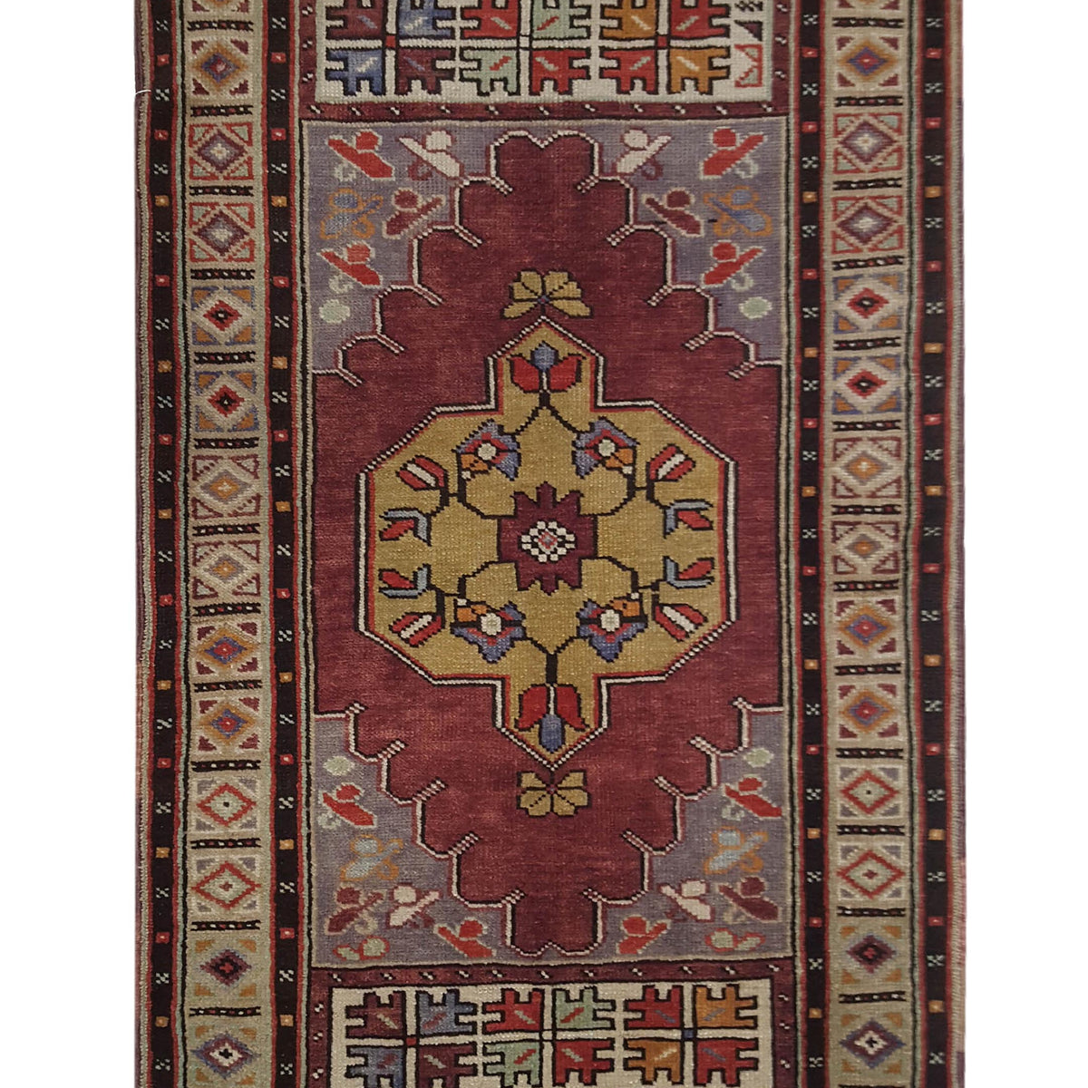 Pacific Anatolian  Burgundy Multi Traditional