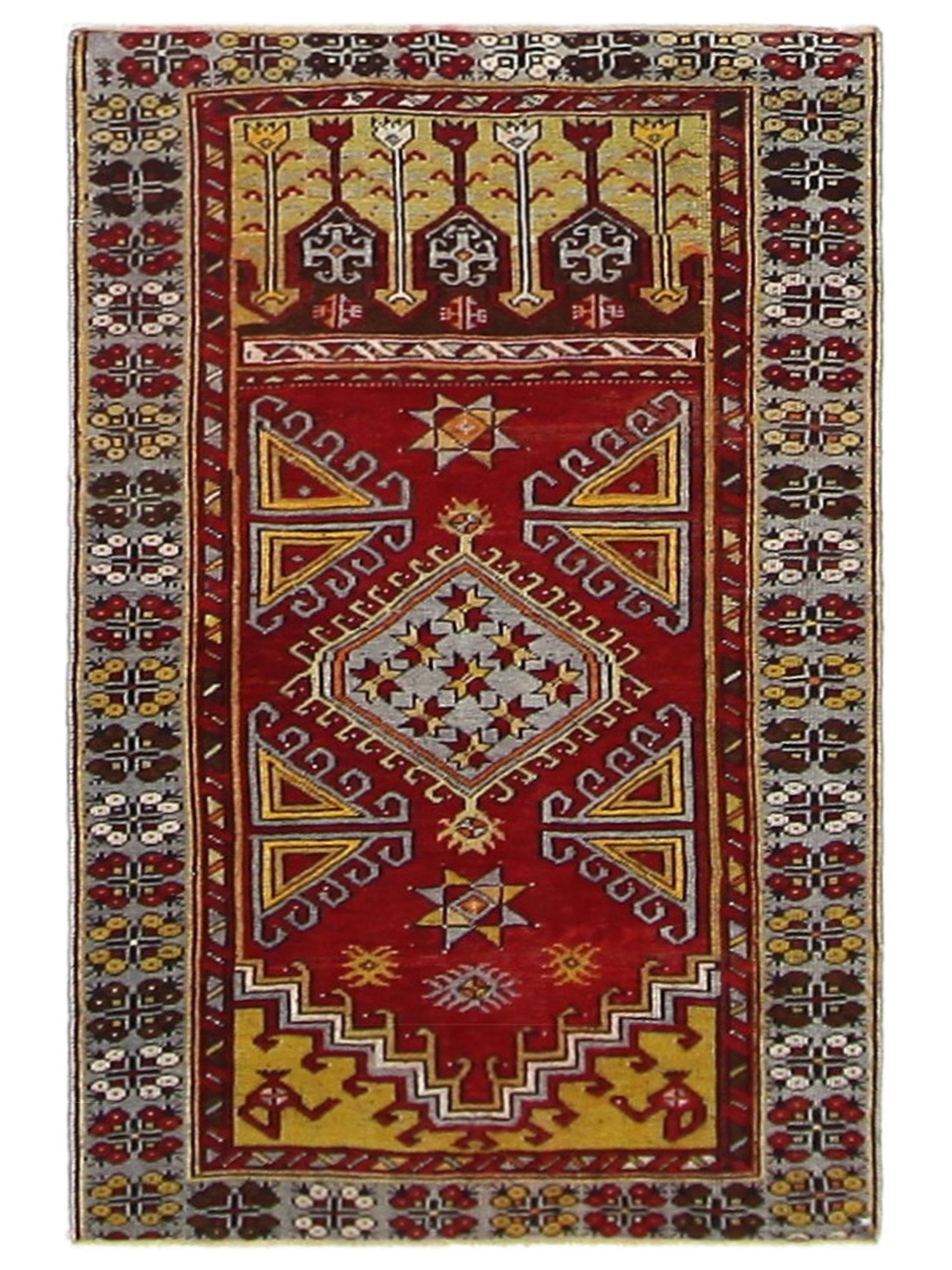 Pacific Anatolian  Red Blue Traditional