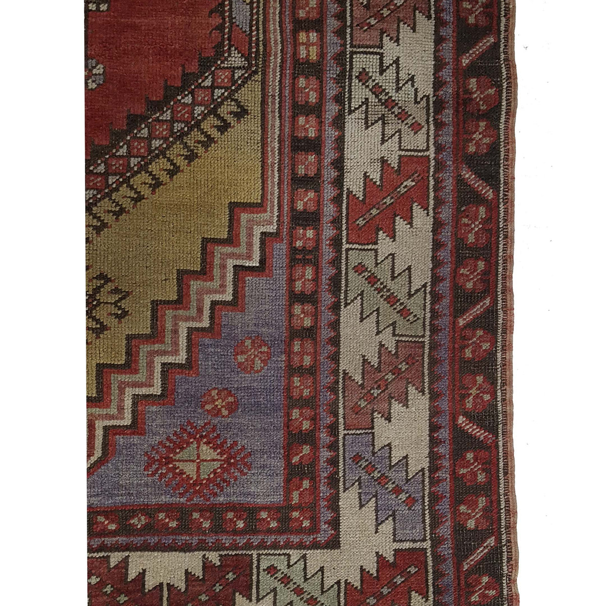 Pacific Anatolian 42034 Brown Ivory Traditional Hand Knotted Rug