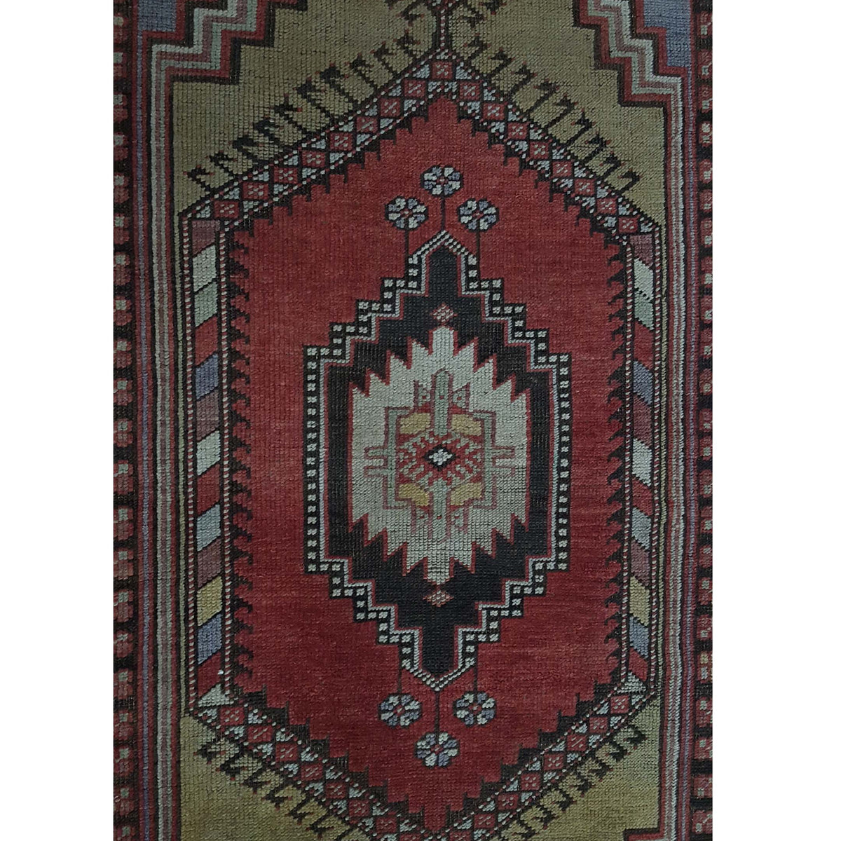 Pacific Anatolian 42034 Brown Ivory Traditional Hand Knotted Rug