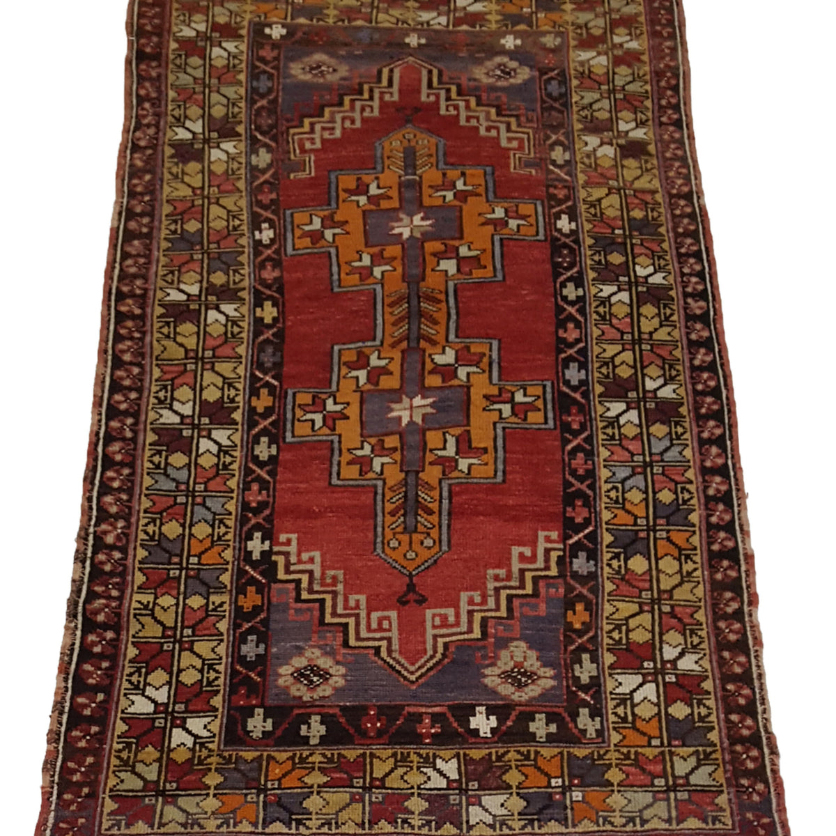 Pacific Anatolian 42037 Red Multi Traditional Hand Knotted Rug