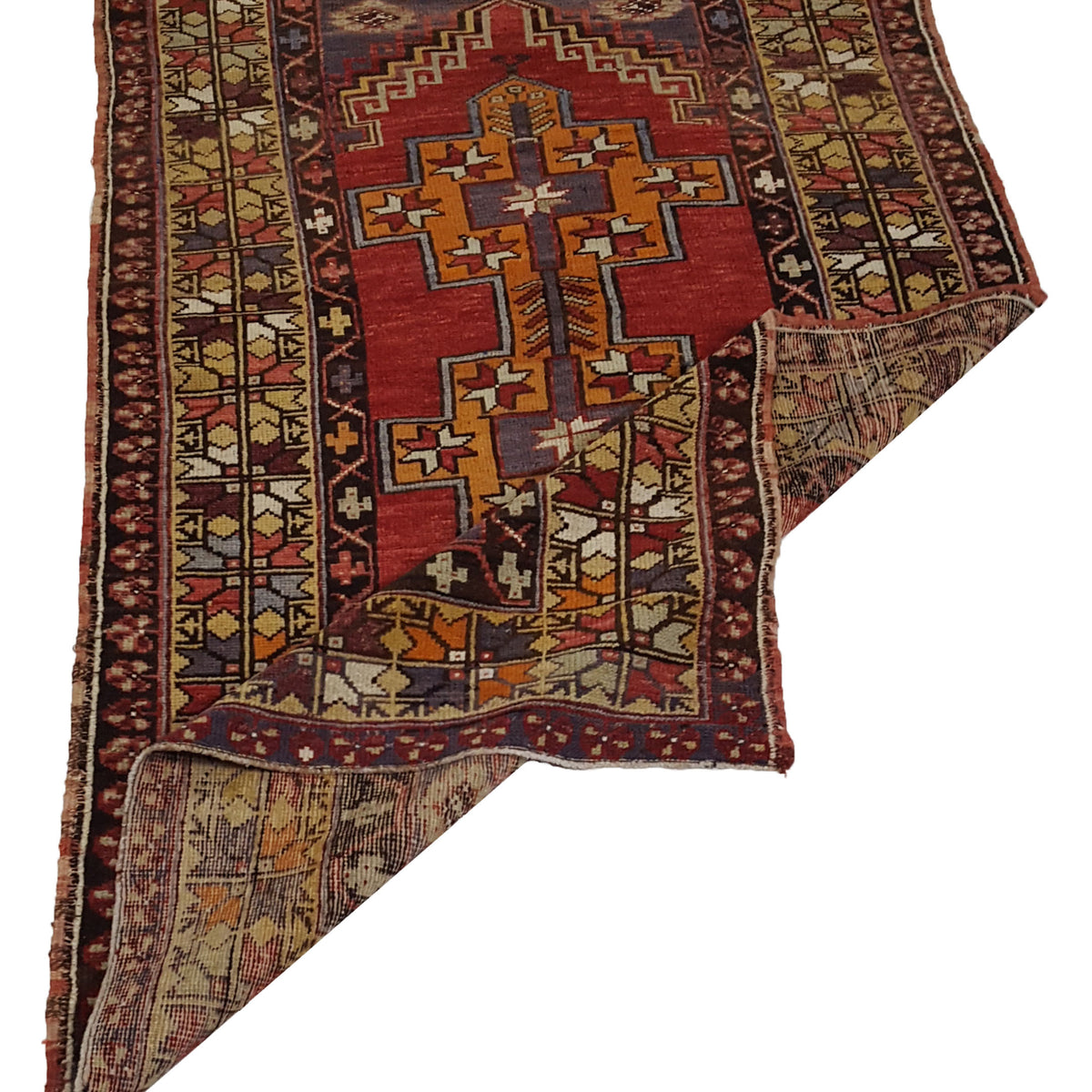Pacific Anatolian 42037 Red Multi Traditional Hand Knotted Rug