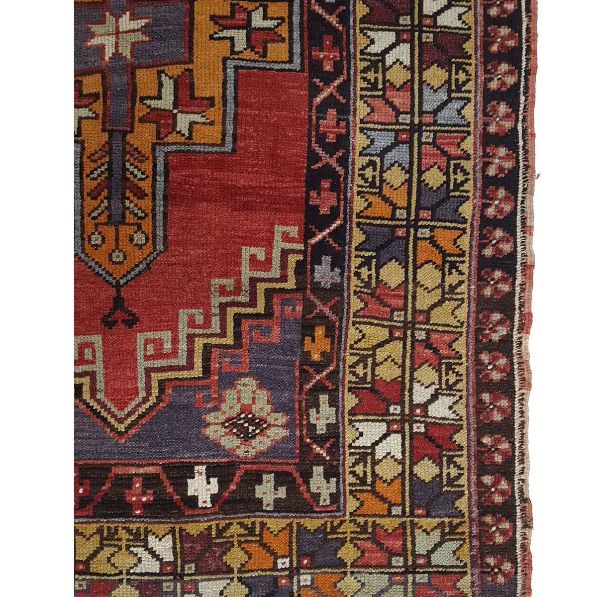 Pacific Anatolian 42037 Red Multi Traditional Hand Knotted Rug