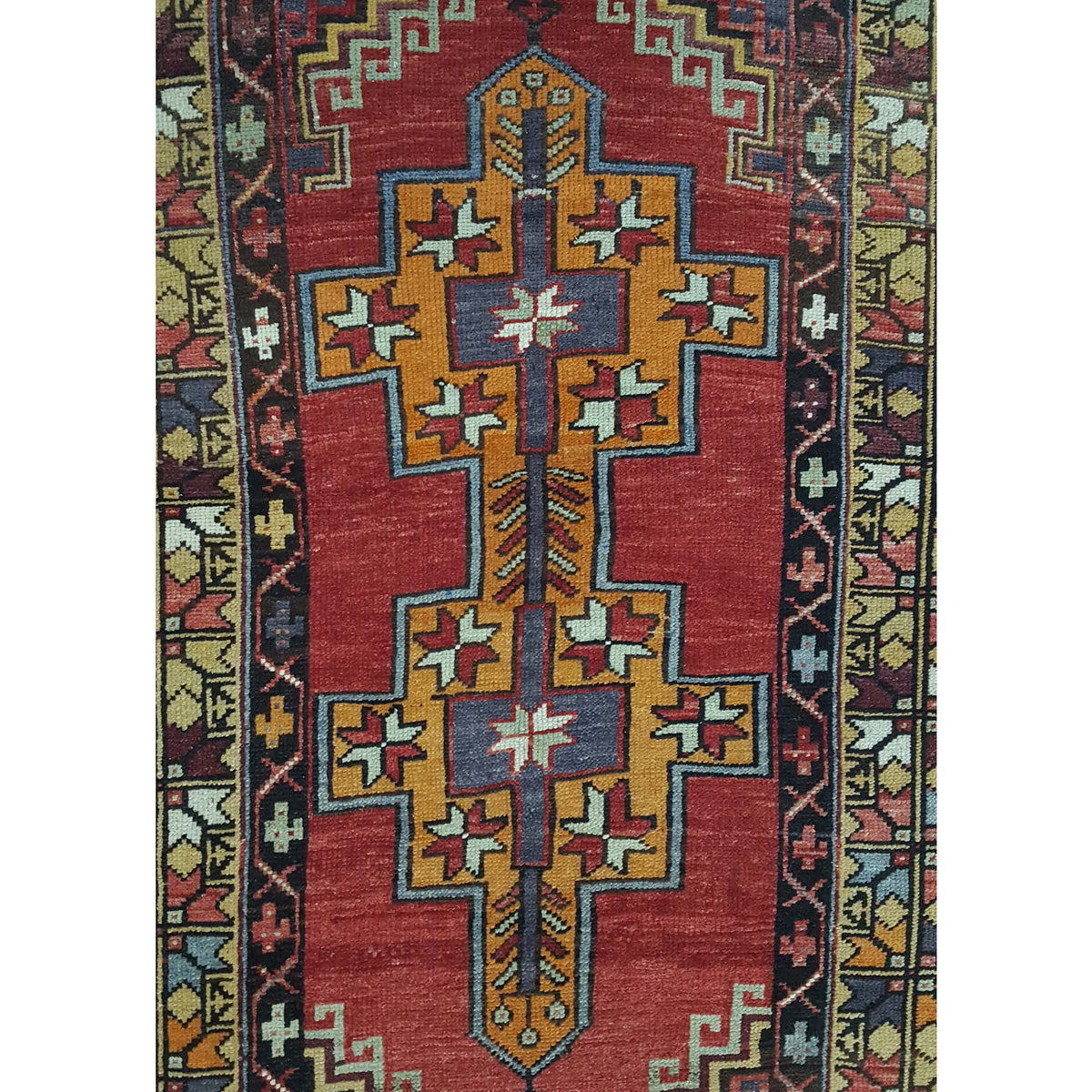 Pacific Anatolian 42037 Red Multi Traditional Hand Knotted Rug