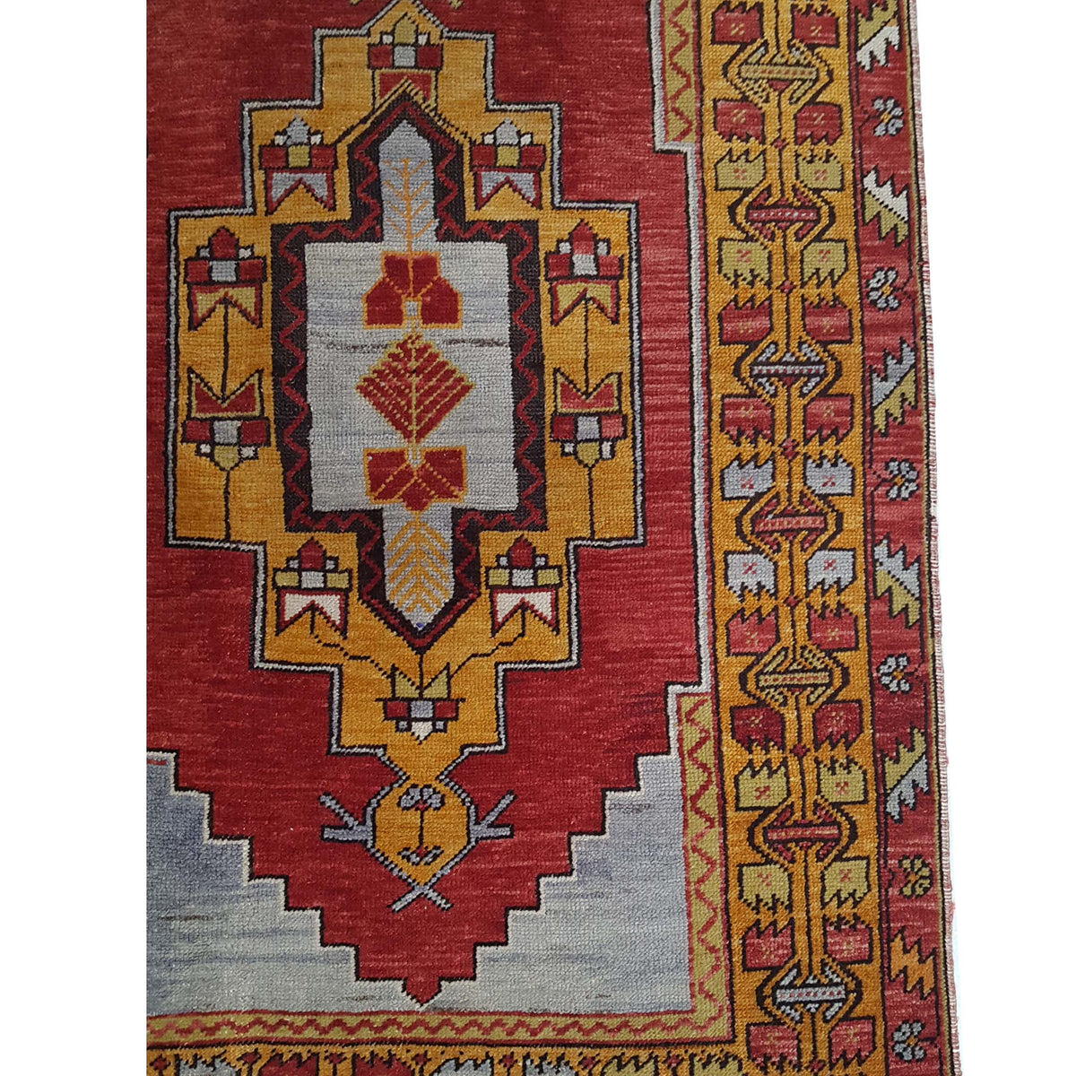 Pacific Anatolian 42039 Red Orange Traditional Hand Knotted Rug