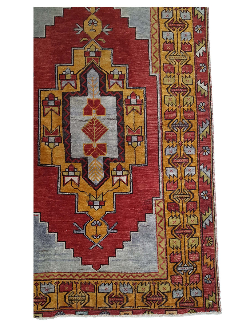 Pacific Anatolian 42039 Red Orange Traditional Hand Knotted Rug