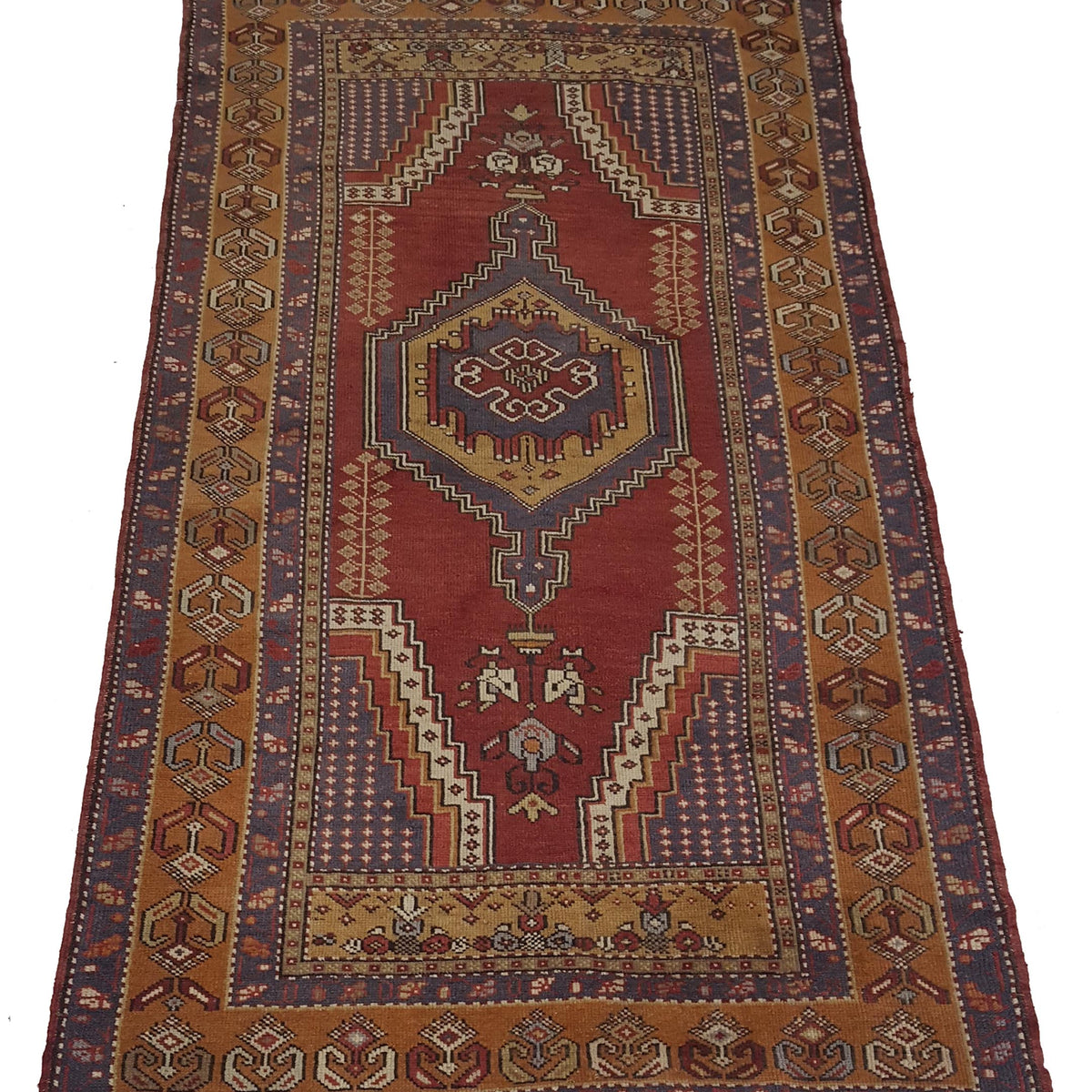 Pacific Anatolian 42041 Rust Orange Traditional Hand Knotted Rug