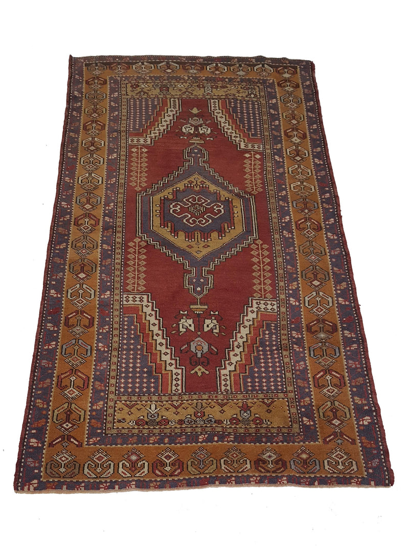 Pacific Anatolian 42041 Rust Orange Traditional Hand Knotted Rug