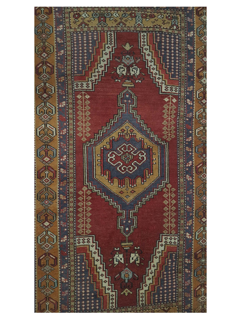 Pacific Anatolian 42041 Rust Orange Traditional Hand Knotted Rug