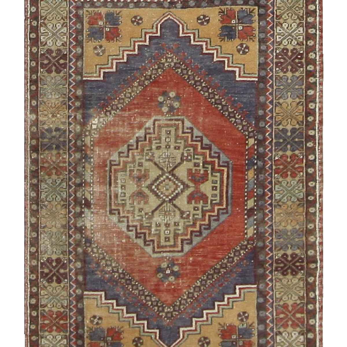 Pacific Anatolian  Orange Multi Traditional