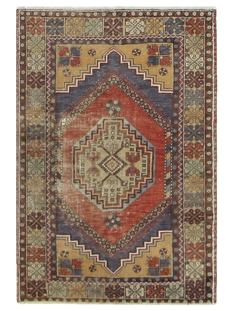 Pacific Anatolian  Orange Multi Traditional