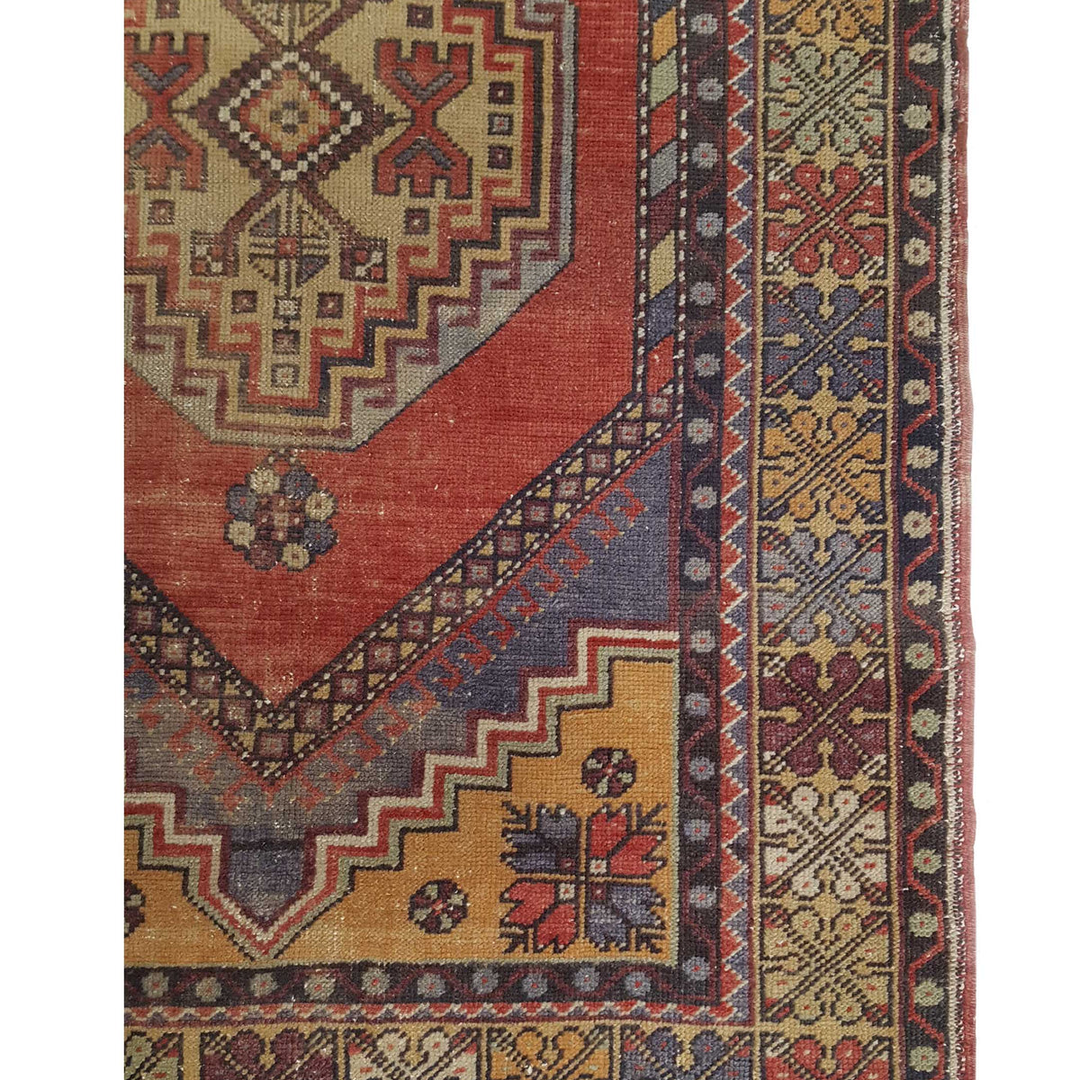 Pacific Anatolian 42045 Rust Multi Traditional Hand Knotted Rug