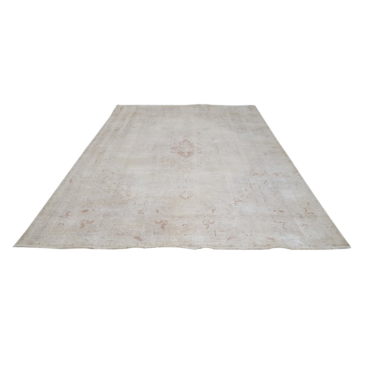 Pacific Vintage 42049 Ivory Ivory Vintage Hand Knotted Rug