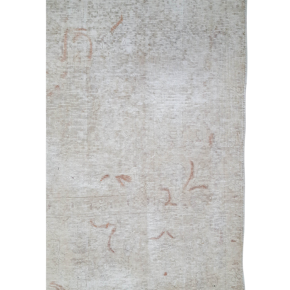 Pacific Vintage 42049 Ivory Ivory Vintage Hand Knotted Rug