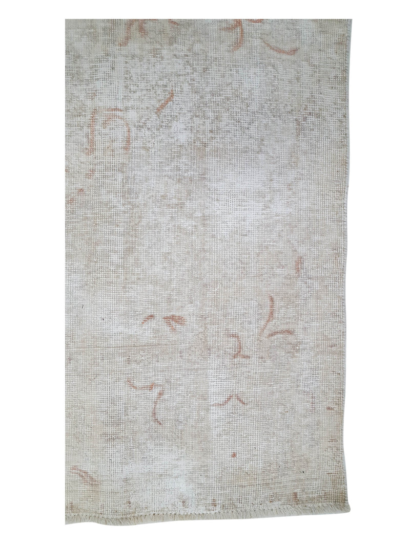 Pacific Vintage 42049 Ivory Ivory Vintage Hand Knotted Rug