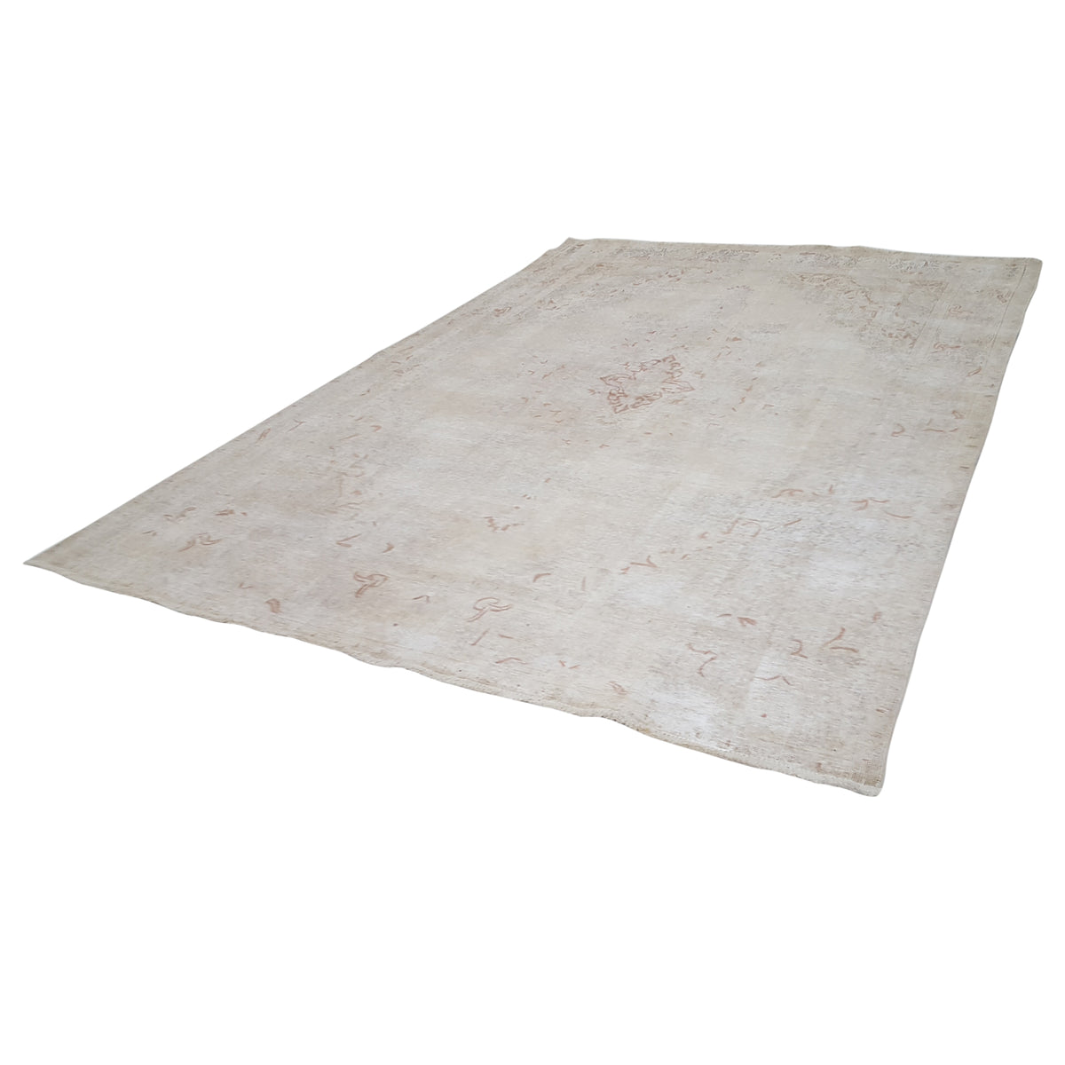 Pacific Vintage 42049 Ivory Ivory Vintage Hand Knotted Rug