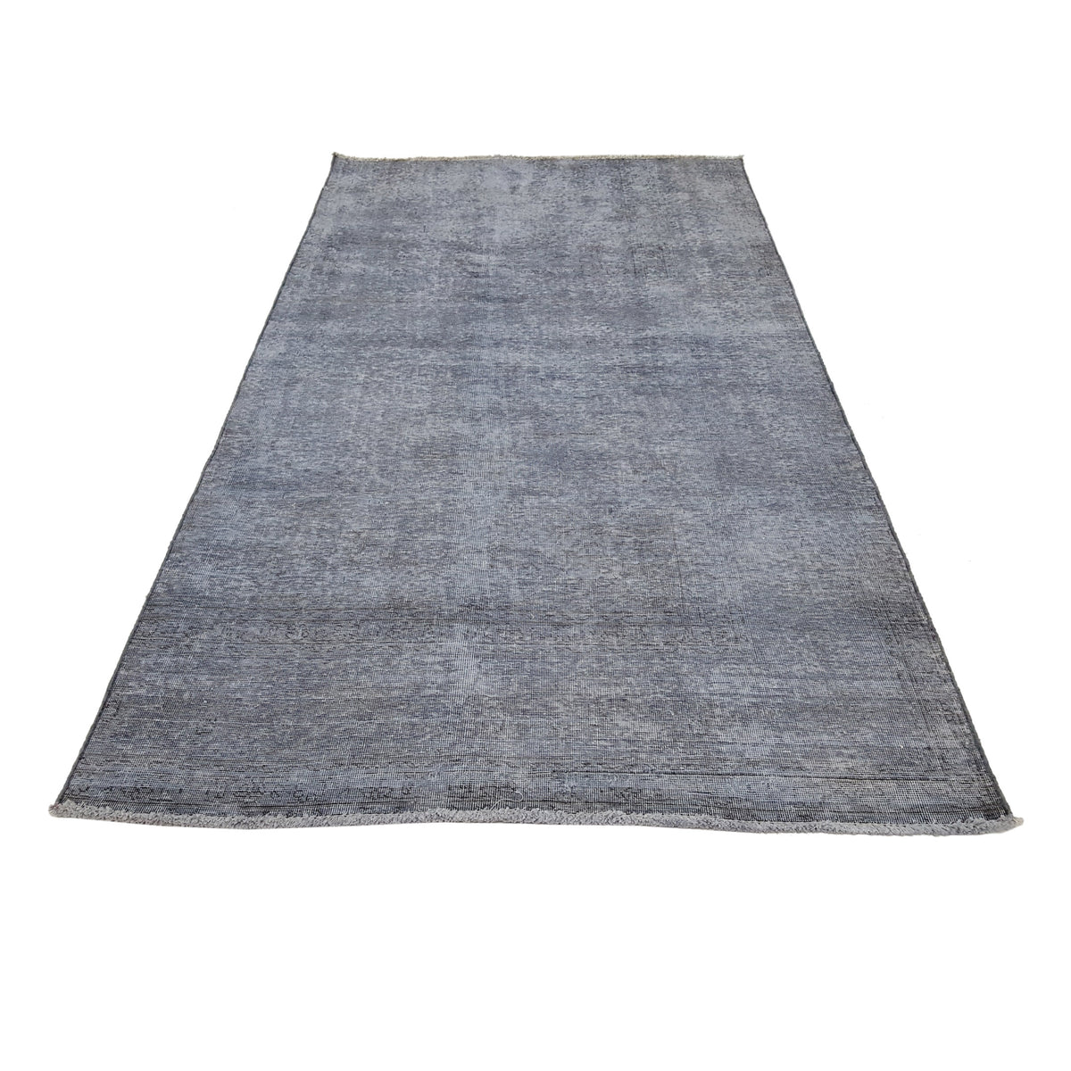 Pacific Overdyed 42053 Grey Grey Transitional Hand Knotted Rug