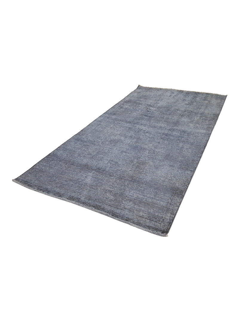 Pacific Overdyed 42053 Grey Grey Transitional Hand Knotted Rug