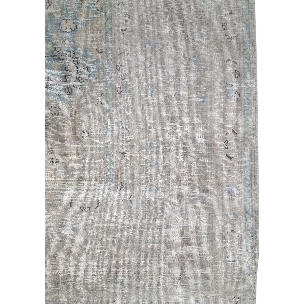 Pacific Vintage 42076 Ivory Ivory Vintage Hand Knotted Rug