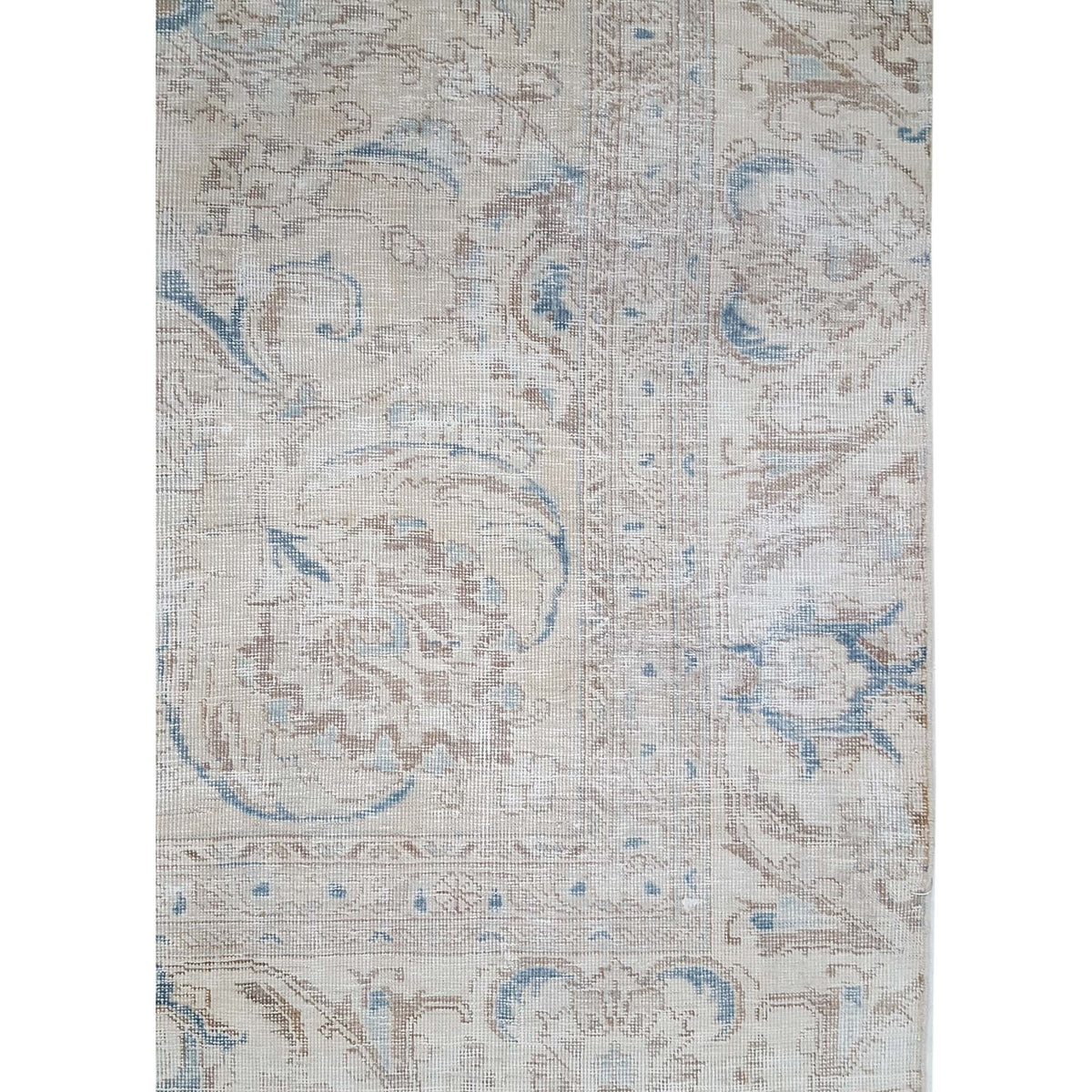 Pacific Vintage 42086 Ivory Ivory Vintage Hand Knotted Rug