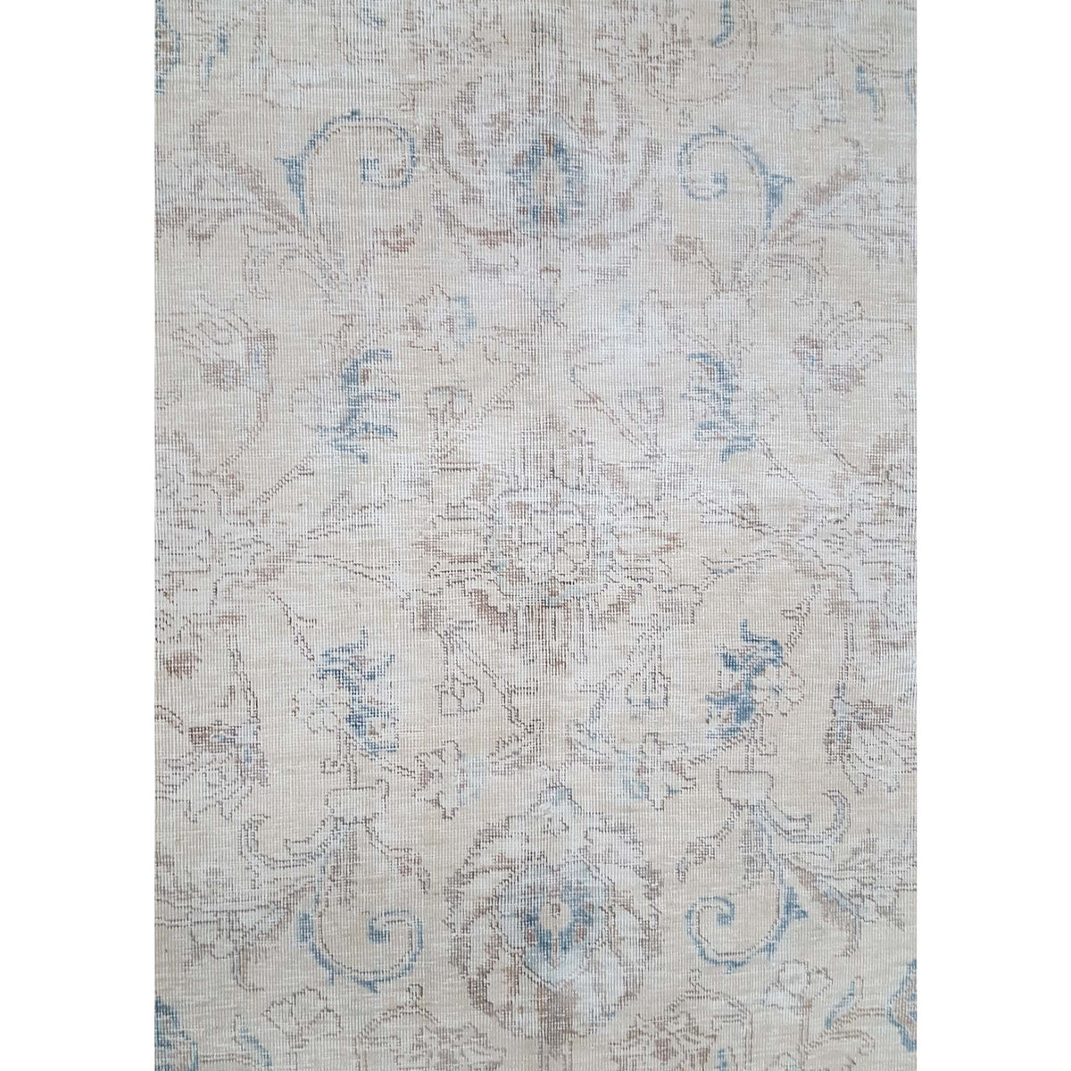 Pacific Vintage 42086 Ivory Ivory Vintage Hand Knotted Rug