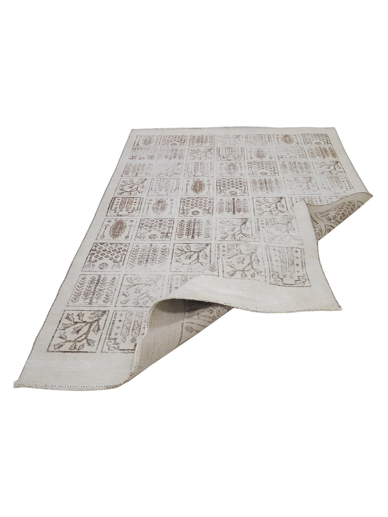 Pacific Vintage 42090 Ivory Ivory Vintage Hand Knotted Rug